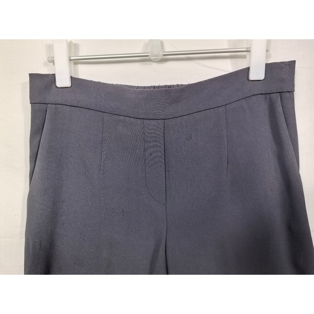 Babaton Conan Gray Elastic Waist Cropped‎ Trousers 6 Officecore Quiet Luxury - Picture 8 of 9